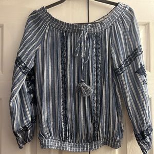 Off shoulder blouse